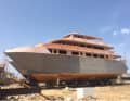 The ‘Sea Story’ under construction at a shipyard in Egypt.
