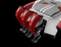 The outboard motors have also been given a special design.