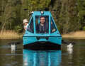 Mit 2,1 kW (3 PS) erreicht das BeTriton bis zu acht Stundenkilometer auf dem Wasser und ist führerscheinfrei.