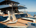 There will be plenty of space on board for sunbathing and relaxation. There will be a pool aft