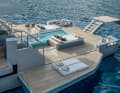 Am Heck: Im 4 mal 2 Meter großen Pool trainieren die Gäste im Gegenstrom ihre Schwimm­ausdauer.