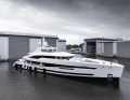 Heesen welded aluminium hull and superstructure in Oss, the Netherlands