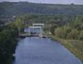 The Wettin lock at Saale kilometre 70.38