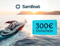SamBoat-Gutschein: In den schönsten Charterrevieren der Welt auf Törn gehen: Beim Online-Portal SamBoat stehen mehr als 50 000 Boote von privaten und gewerblichen Anbietern rund um den Globus zur Wahl – mit Bestpreisgarantie! Der Gutschein ist an keine Mindest-Chartergebühr gekoppelt und ein Jahr gültig. Info: www.samboat.de