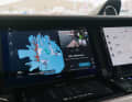 The system constantly scans the surroundings to detect obstacles.