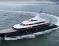 Die Feadship 821 geht als "Breakthrough" auf Reisen. Auf kürzeren Distanzen mit null Emissionen.