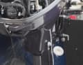 Check that a strong jet of coolant is coming out and that the exhaust is venting freely.