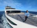 Mit der Insta360 X5 sind spannende Winkel und Aufnahmen möglich, hier an Bord einer 100-Meter-Yacht.