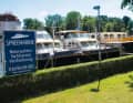 Der Firmenhafen in Berlin Köpenick