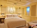 The 16 guest cabins offer 34 berths and ...