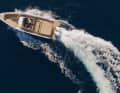 The Sterk 31 RC is powered by two Yamaha outboards