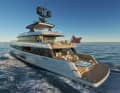 It’s all there: the Sirena 42M has everything a superyacht needs. Including an interior by Hot Lab.