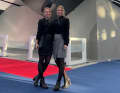 On an acquisition cruise: Magdeboot project manager Johanna Buhrke with twin sister Theresa at boot Düsseldorf 2023.
