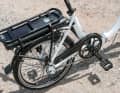 Rear: The battery is also mounted under the pannier rack on many large pedelecs. That of the Light CF is large - good for the range, less so for the pack size