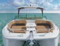 There is plenty of space to relax on the foredeck.