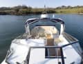 Auch eine Flybridge ist vorhanden.