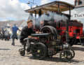 On land, too, steam-powered vehicles of all sizes will rattle along the cobbled streets.