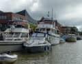 Around 60 boats and yachts gathered for the touring skippers' meeting in Leer