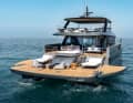 Sunreef 88 Ultima - with fold-down drop sides.