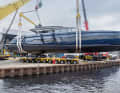 Die VQ115 ist 6,70 Meter schmal und hat einen Tiefgang von nur 1,35 Meter.