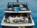A spa pool awaits guests on the aft sun deck.