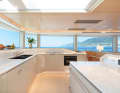 Galley: Vripack also designed four interior styles for the 72