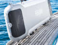 The underside is fitted with an extra layer of rubber at the ends to prevent chafing.
