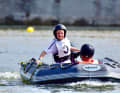The inflatable boat sport is the ideal introduction for the youngest to experience the fun of motorised water sports.