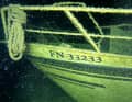 The wreck of the "Lady Jay" surfaces after 14 years.