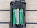 Battery: The Simvalley WT-320 is powered by AAA cells. This creates more waste. There are no contacts for charging on the outside of the housing