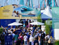 Andrang zur Messe bei bestem Boatshow-Wetter Photographer: Cyril CHARPIN