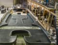 Organic moulds: The deck mouldings are almost finished before they are glued to the main structure of the hull