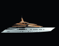 Francesco Paszkowski works as a designer in Florence and has been thinking about new materials in motor yacht construction.