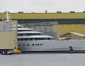 Launch of "Azzam", 5 April 2013, Bremen-Vegesack