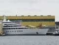 Launch of "Azzam", 5 April 2013, Bremen-Vegesack