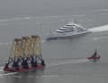 "Azzam": Probefahrt auf der Nordsee. | see.