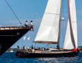 "X Noi": The smallest yacht in this year's fleet.