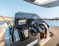 Clever solutions: The design provided enough volume in the foredeck to install a veritable cabin there.
