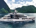 „Artefact“: Nobiskrug zeigt mit dem expressionistischen 80 Meter langen Gregory-C.-Marshall-Design eine der innovativsten Yachten der Welt.