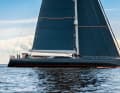 „Path“: Baltic Yachts aus dem finnischen Pietarsaari dockt die erst 
kürzlich abgelieferte 44-Meter-Karbonslup mit Judel/Vrolijk-Linien an.