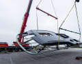 Royal Huisman's sister company Rondal laminated the 17.50 metre long deckhouse with carbon fibres