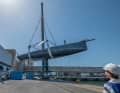 La Farr-Riss, lunga complessivamente 29,24 metri, ha un pescaggio massimo di 5,50 metri.