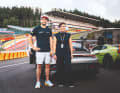 Alfred Renauer und Autorin Bianca Leppert drehten mit dem 911 GT3 RS mit SSR Evo Kit eine schnelle Runde auf der Formel-1-Strecke in Spa-
Francorchamps.