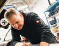 Servicetechniker Wolfgang Bader
