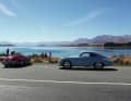 Idyll am See: Dieser Tag am Lake Tekapo auf Neuseelands Südinsel ist wie gemacht für das Meissenblau des 356 A Super Coupé.  Die 900 Kilometer Anreise von Auckland bereiten Paul Higgins kein Kopfzerbrechen. Sein Freund mit dem Speedster sieht das ähnlich.
