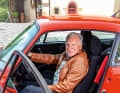 Albert Hauser hat sich das Glück, vor 29 Jahren zufällig  zu diesem Porsche gekommen zu sein, durch Leidenschaft und  viel Einsatz redlich verdient.