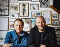 Porsche-Chefdesigner Michael Mauer und Skilegende Aksel Lund Svindal
