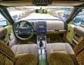 Hier hätte sich auch der Sanso-Bär wohl gefühlt: wolliges Interieur im Audi 100-Forschungsauto von 1981