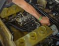 Den Porsche 910 gab es in einer Version mit 2,0-Liter-Sechszylinder
als auch mit 2,2-Liter-Achtzylinder.
Rudolph besitzt den Sechszylinder