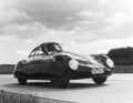 Wagen 38/43 Baudatum: 15.6.1940, Motor: 38/46 (Baudatum: 12.3.1940), meist mit Kennzeichen IIIA – 0687 versehen, kein Versatz zwischen Tür und hinterem Seitenfenster, Wagen mit den größten Fensterflächen, in der Porsche-Inventarliste vom 31.12.1940 als »Sportwagen 3, im Hause« vermerkt, im August 1940 an Bodo Lafferentz gegeben, Ende August/Anfang September 1940 Unfall (Autobahn), vorn rechts beschädigt, gerichtet, ebenfalls von Professor Porsche zumindest zeitweise (Herbst 1941) genutzt. Bei Kriegsende vermutlich in Gmünd eingelagert.* Karosserie nach dem Krieg auf 38/41 umgesetzt, Verbleib Fahrgestell unbekannt. * Falls die Theorie stimmt, dass die Wagen 42 und 43 nach ihren Unfällen das jeweils andere Frontstyling erhielten, müssten diese Passagen dem jeweils anderen Fahrzeug zugeordnet werden.